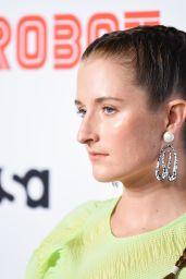 Grace Gummer attends 'Mr. Robot' Season 4 premiere at Village East