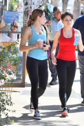 Hunter King and Joey King - Leaving a Gym in Studio City 10/14/2019