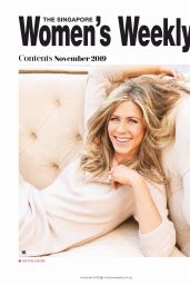 Jennifer Aniston - The Singapore Womens Weekly November 2019 Issue