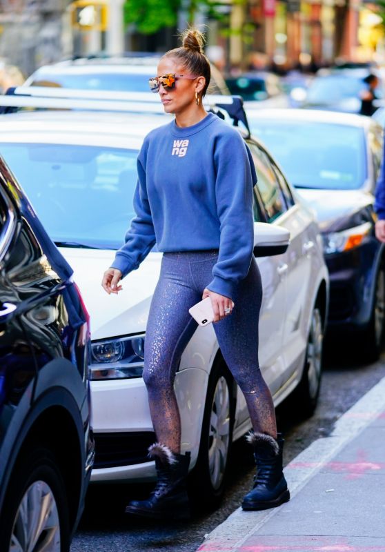 Jennifer Lopez - Shopping in Soho, New York 10/19/2019