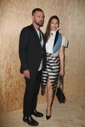 Jessica Biel and Justin Timberlake - Louis Vuitton Show at Paris Fashion Week 10/01/2019