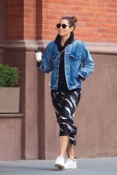 Jessica Biel - Out for a Coffee in NYC 10/22/2019