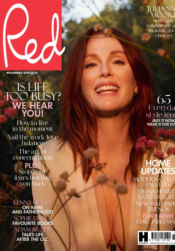 Julianne Moore - Red Magazine UK November 2019 Issue