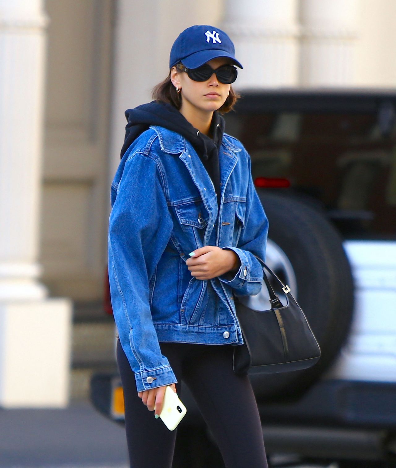 Kaia Gerber - Leaving a Workout in NYC 10/23/2019 • CelebMafia