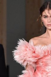 Kaia Gerber Walks Alexander McQueen Show in Paris 09/30/2019