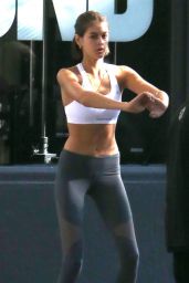 Kaia Gerber - Workout Session in NYC 10/24/2019