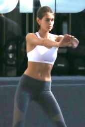 Kaia Gerber - Workout Session in NYC 10/24/2019