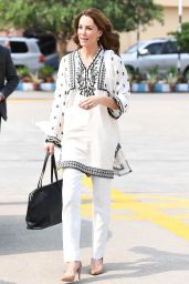 Kate Middleton - Arrives at Lahore Airport in Pakistan 10/18/2019