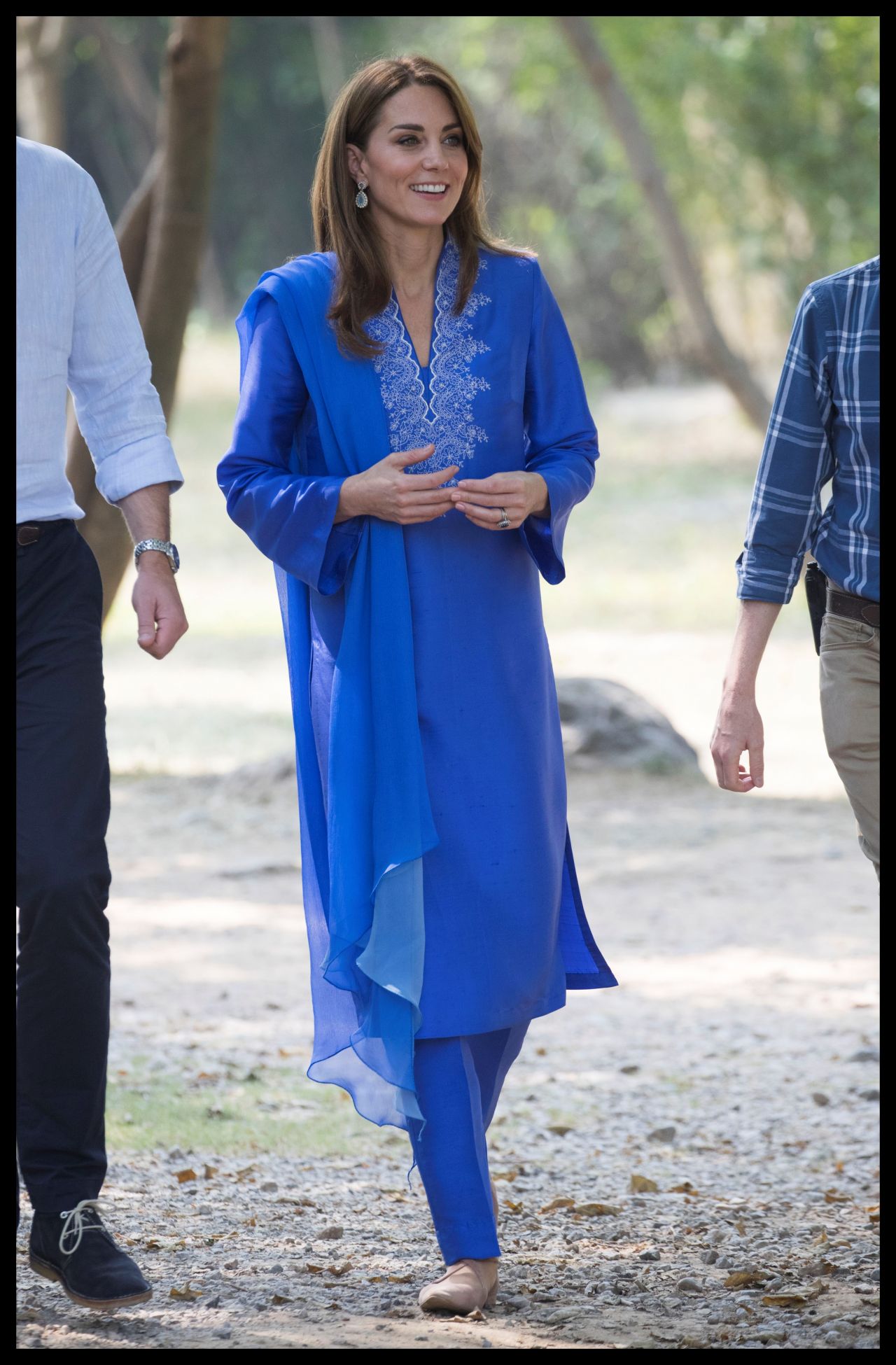 Kate Middleton - Visits the Margalla Hills National Park in Islamabad