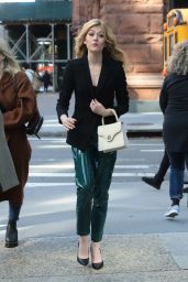 Katherine McNamara - Arrives at BUILD Series Studios in NYC 10/18/2019