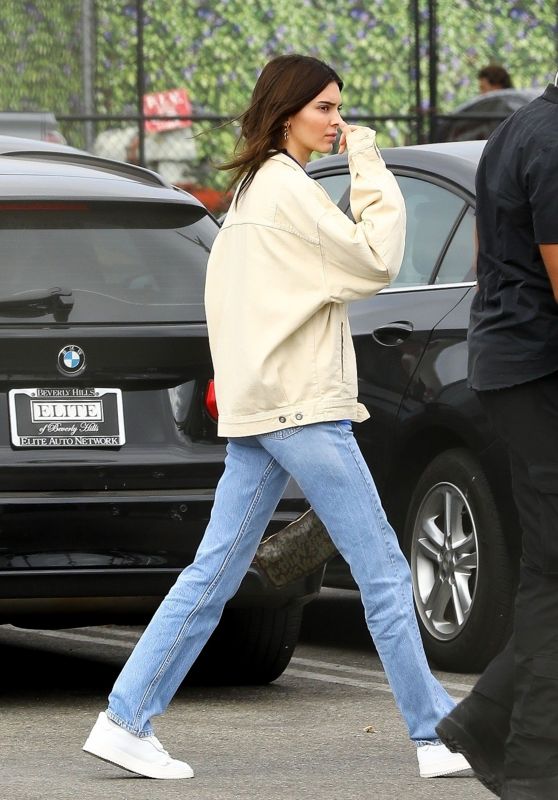 Kendall Jenner - Leaving Kanye West's Sunday Service in Inglewood 10/27 ...
