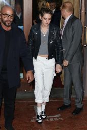 Kristen Stewart - Leaving the SNL Cast Dinner in NYC 10/29/2019