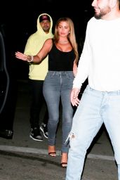 Larsa Pippen Night Out Stryle - Hyde Nightclub 10/16/2019