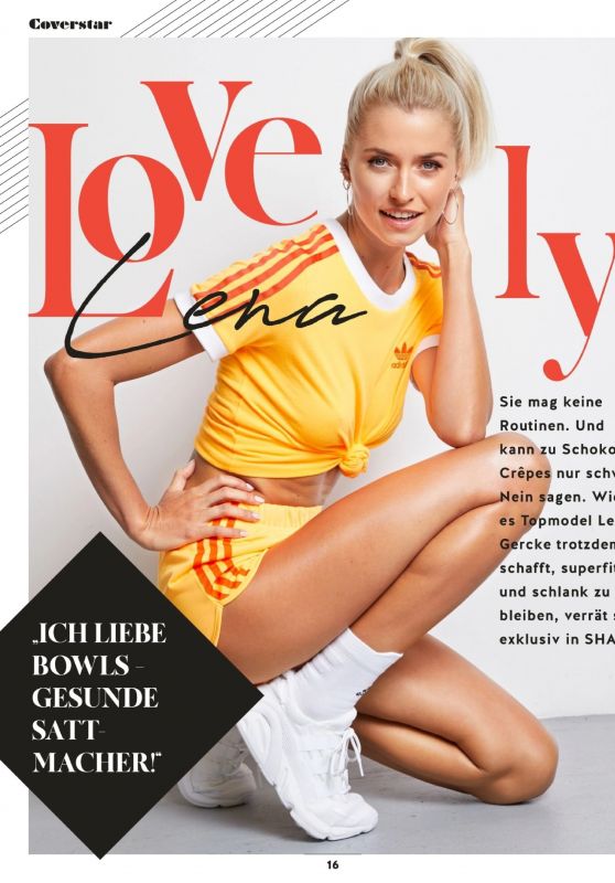 Lena Gercke - Shape Magazine Germany November 2019 Issue