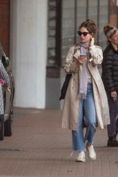 Lily James - Out in Ladbroke Grove, London 10/10/2019