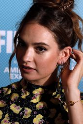 Lily James - "Rare Beasts" Premiere at BFI London Film Festival