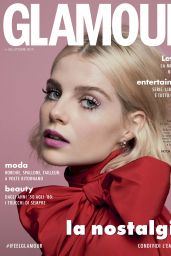 Lucy Boynton - Glamour Italy October 2019 Issue
