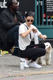 Lucy Hale - Out With Elvis in NYC 09/30/2019