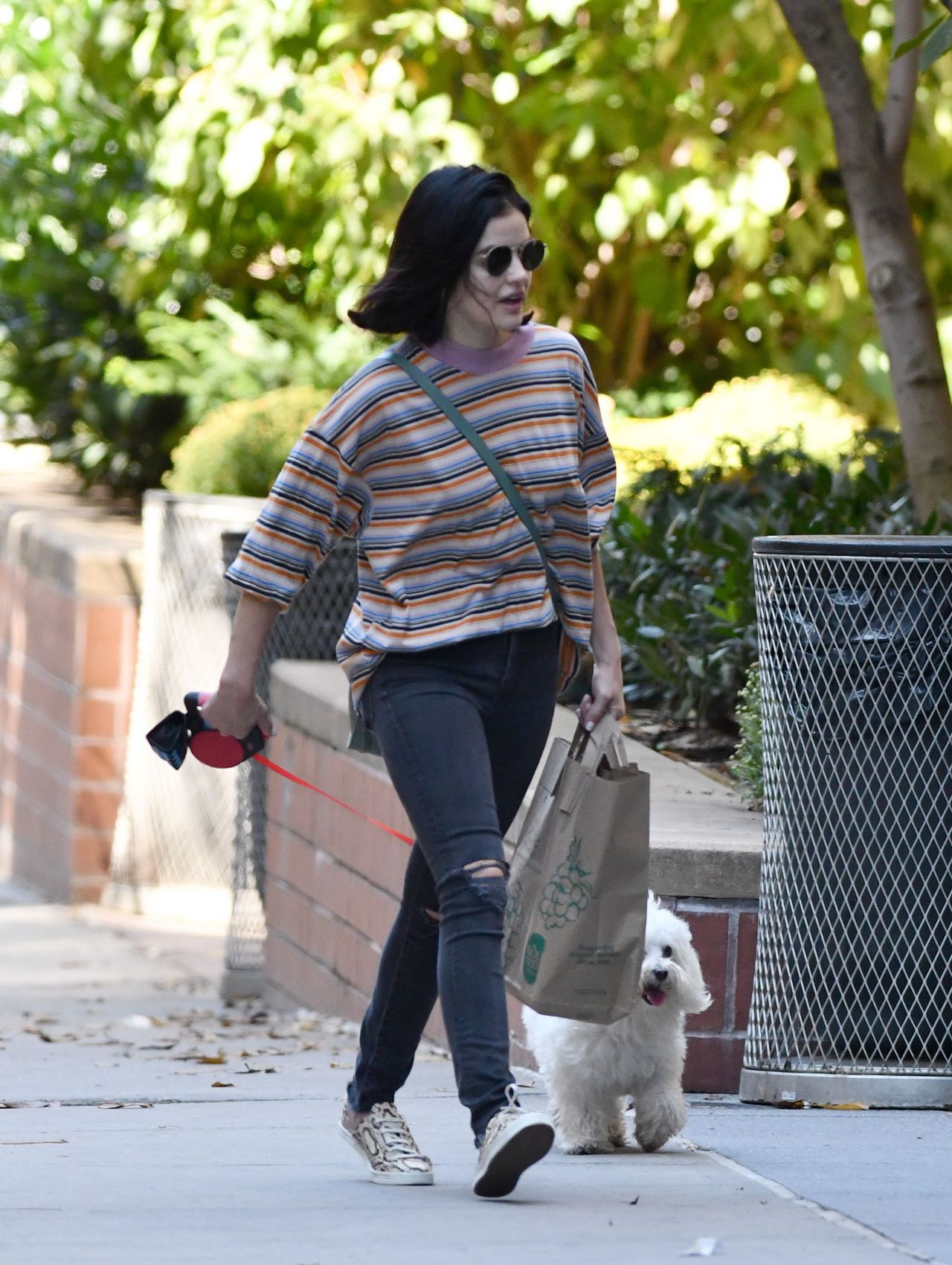 Lucy Hale - Shopping in NYC 10/08/2019 • CelebMafia