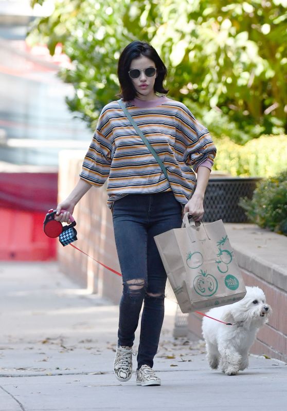 Lucy Hale - Shopping in NYC 10/08/2019
