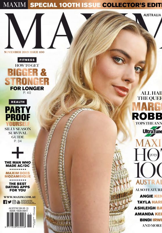 Margot Robbie - Maxim Australia November 2019 Issue