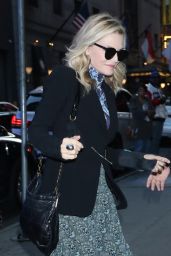 Michelle Pfeiffer - Arriving to Appear on Good Morning America in NYC