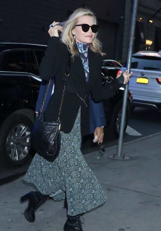 Michelle Pfeiffer - Arriving to Appear on Good Morning America in NYC 10/15/2019
