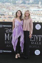Michelle Pfeiffer – “Maleficent – Mistress Of Evil” Photocall in Rome