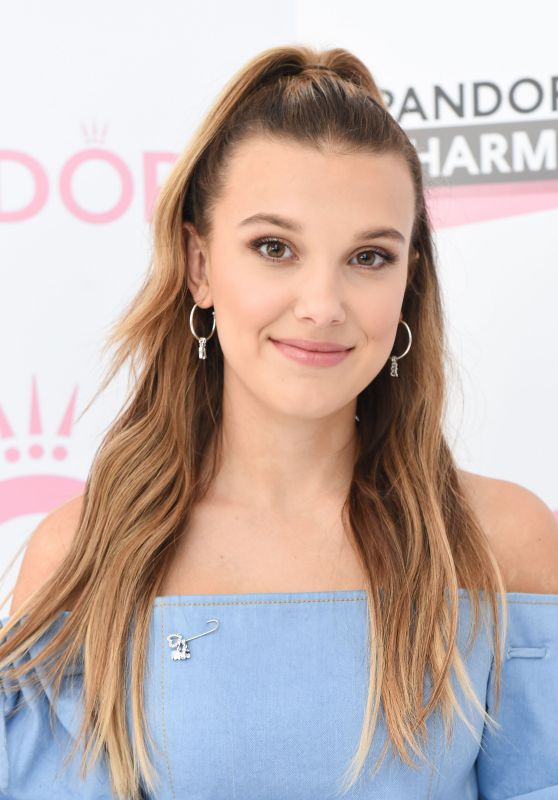 Millie Bobby Brown - Pandora Me Launch in New York 10/04/2019