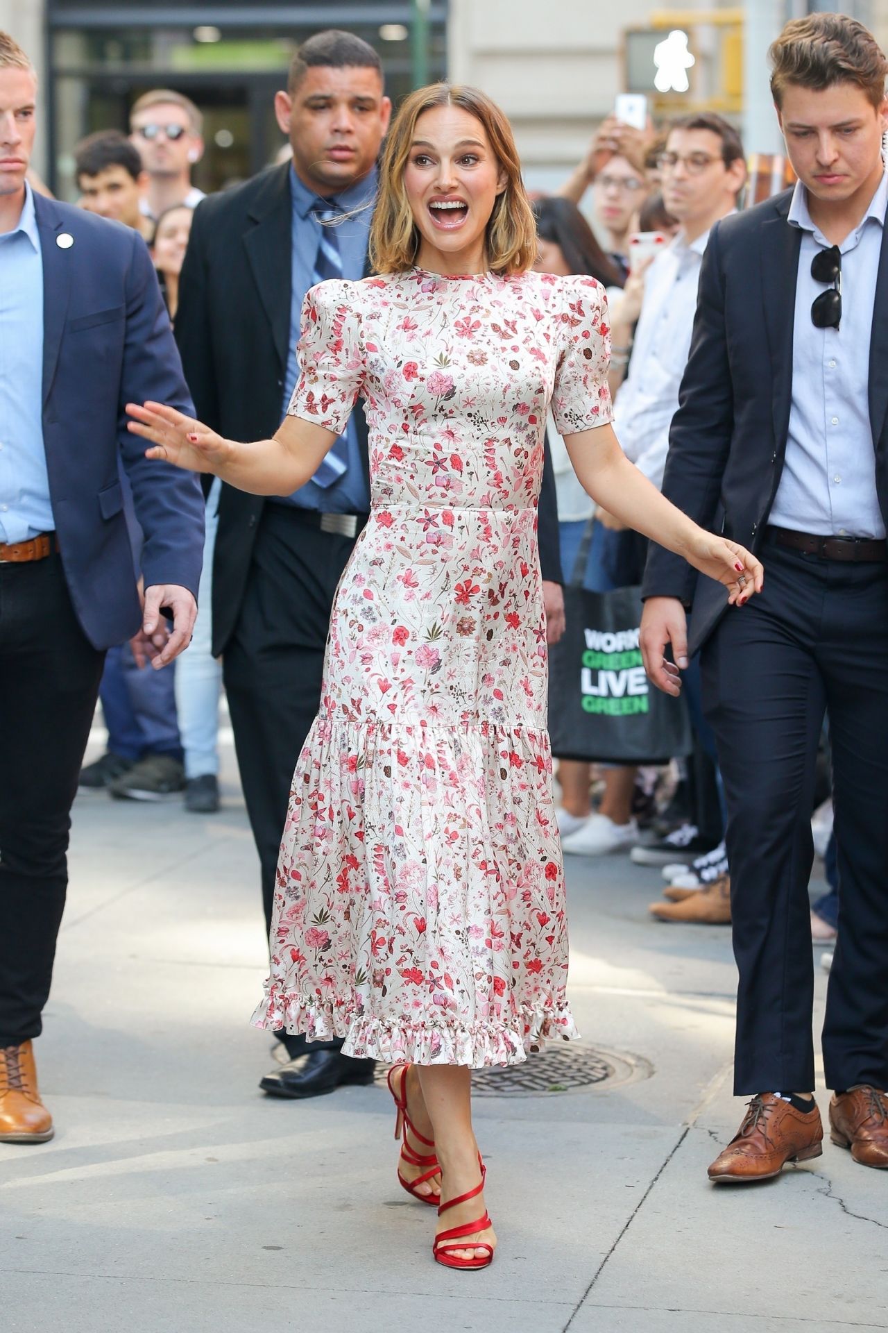 Natalie Portman - Arriving at BUILD Series in NYC 10/02/2019 • CelebMafia