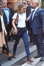 Natalie Portman Street Style - Out in NYC 10/03/2019