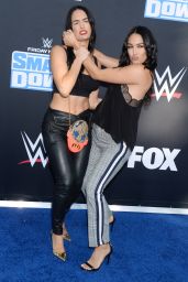 Nikki Bella and Brie Bella – WWE 20th Anniversary Celebration in LA