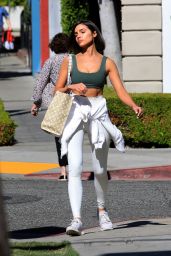 Olivia Culpo - Outside a Hair Salon in West Hollywood 10/26/2019
