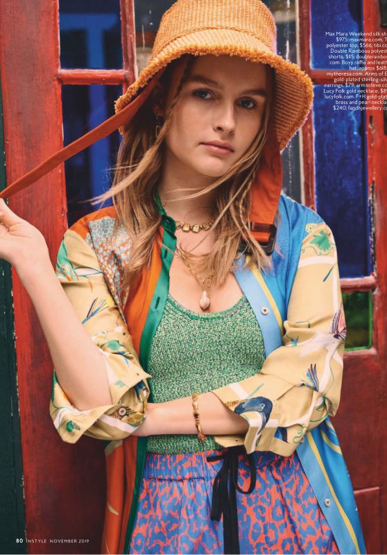 Olivia DeJonge – InStyle Magazine Australia November 2019 Issue