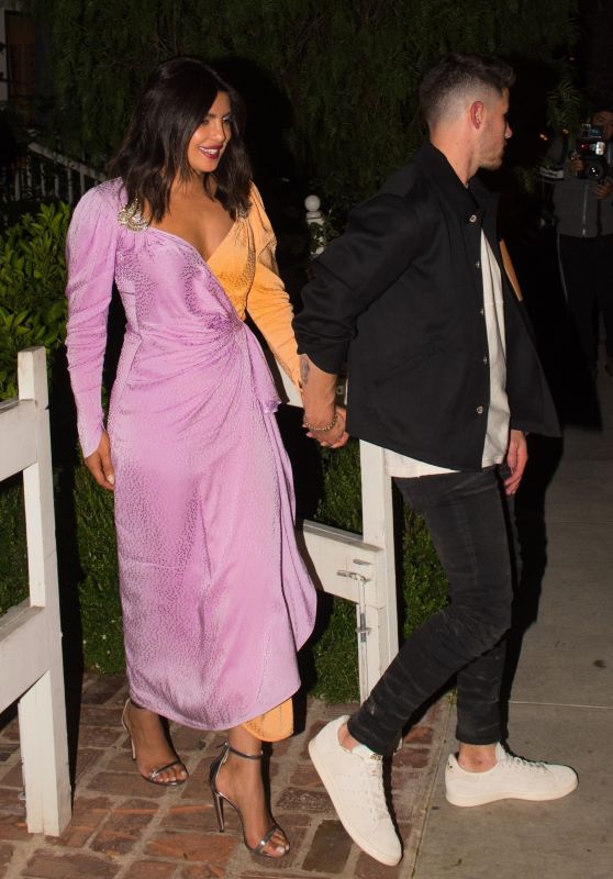Priyanka Chopra and Nick Jonas - Out in West Hollywood 10/14/2019