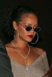 Rihanna Night Out Style - Nice Guy in West Hollywood 10/22/2019
