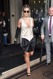 Rita Ora - Leaving Her Hotel in Paris 10/01/2019