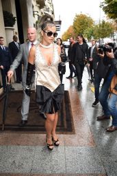 Rita Ora - Leaving Her Hotel in Paris 10/01/2019