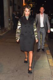 Rita Ora - Leaving the Miu Miu After Party Dinner in Paris 10/01/2019