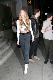 Romee Strijd - Leaving Catch in West Hollywood 10/19/2019