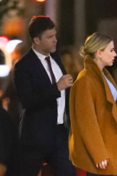 Scarlett Johansson and Colin Jost - New York 10/21/2019
