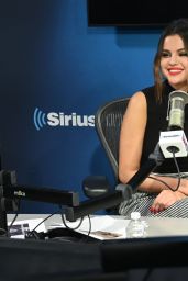 Selena Gomez at Sirius XM