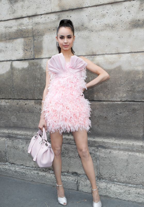 Sofia Carson - Giambattista Fashion Show at Paris Fashion Week 09/30/2019