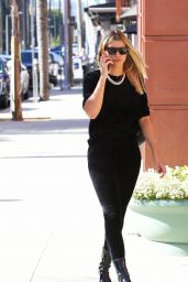 Sofia Richie in Tights - Out in Beverly Hills 10/03/2019