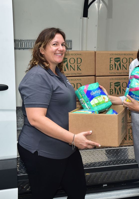 Sophia Bush - Always to #EndPeriodPoverty in Los Angeles, September
