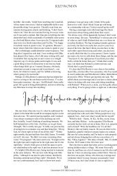 Sophie Ellis-Bextor - Red Magazine UK December 2019 Issue