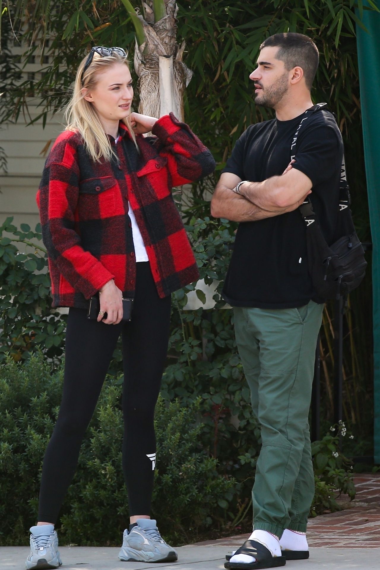 Sophie Turner With Her Boyfriend - Out in Beverly Hills 1/5/ 2017 •  CelebMafia