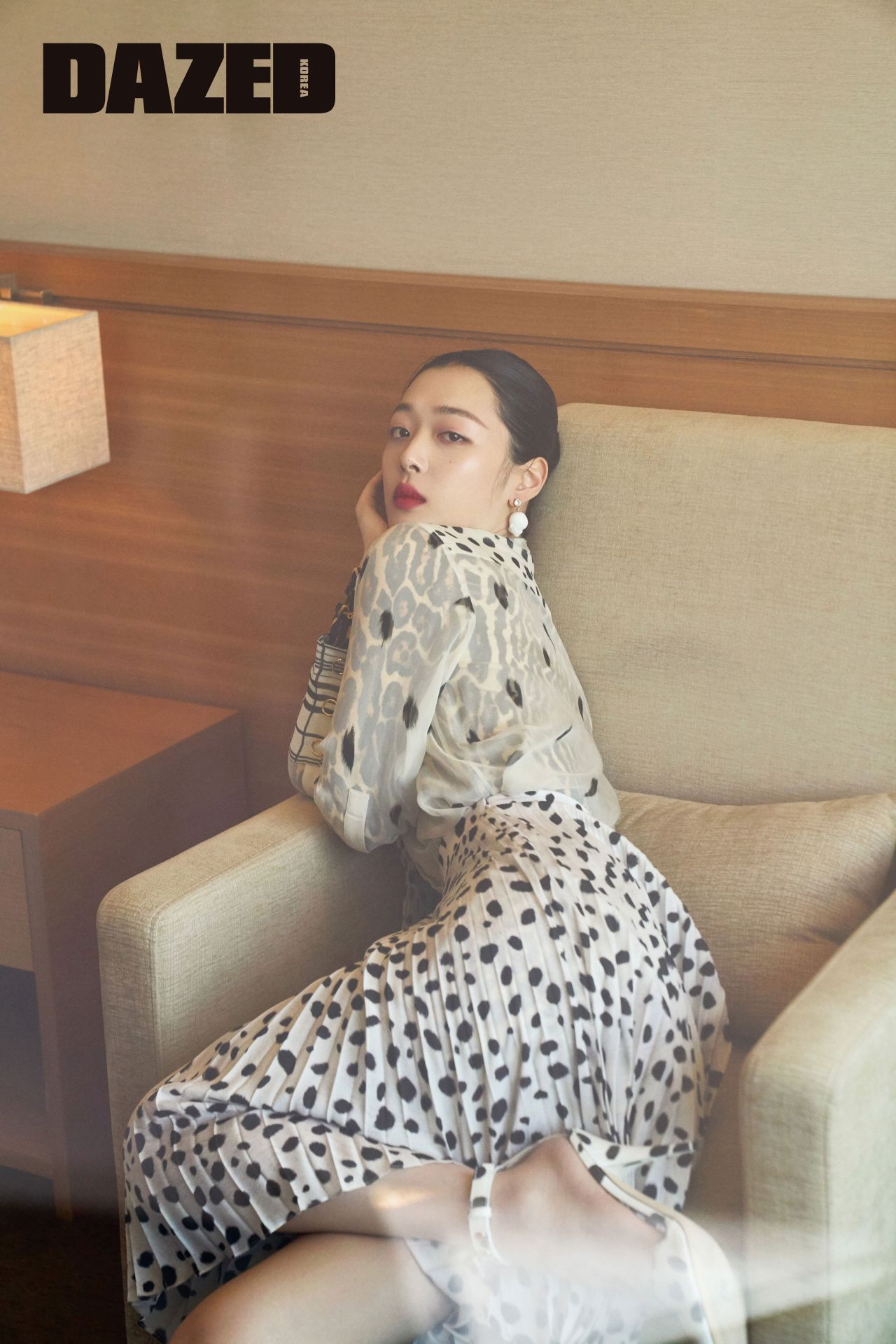 Sulli - Dazed Korea Magazine April 2019 • CelebMafia