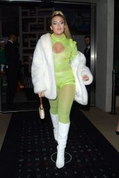 Tallia Storm - Arriving at Halloween Party in London 10/25/2019