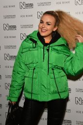 Tallia Storm - Natural History Museum Ice Rink Launch Party in London 10/23/2019